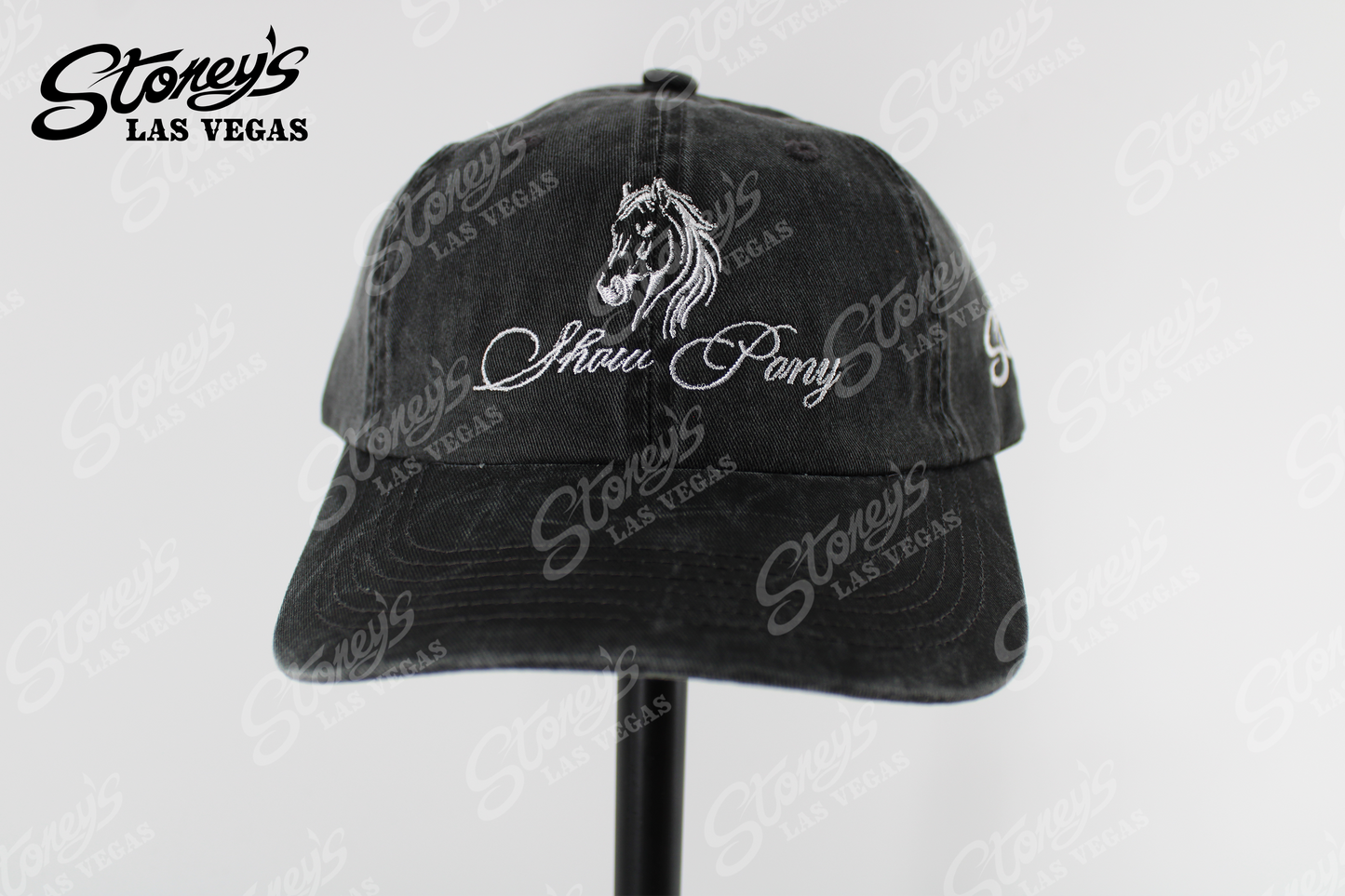 Show Pony Black/White Hat
