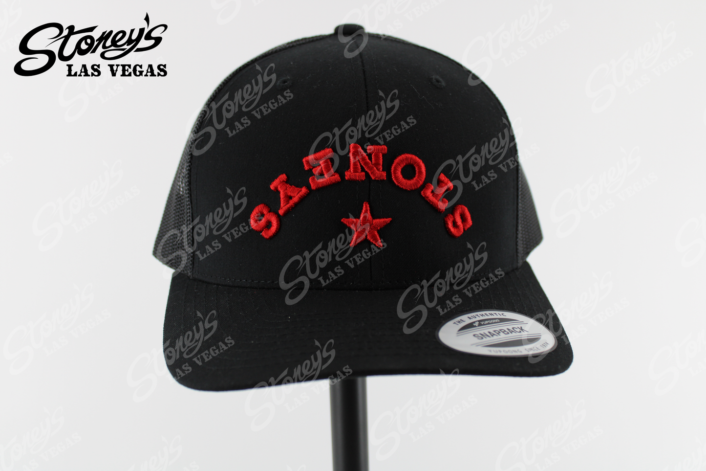 *Pre-Order* Stoney's Black & Red Hat