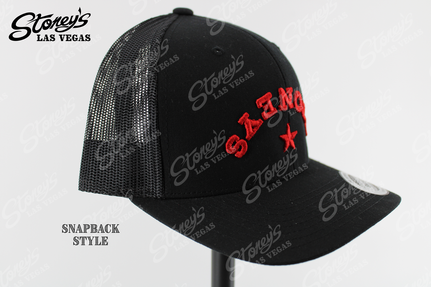 *Pre-Order* Stoney's Black & Red Hat