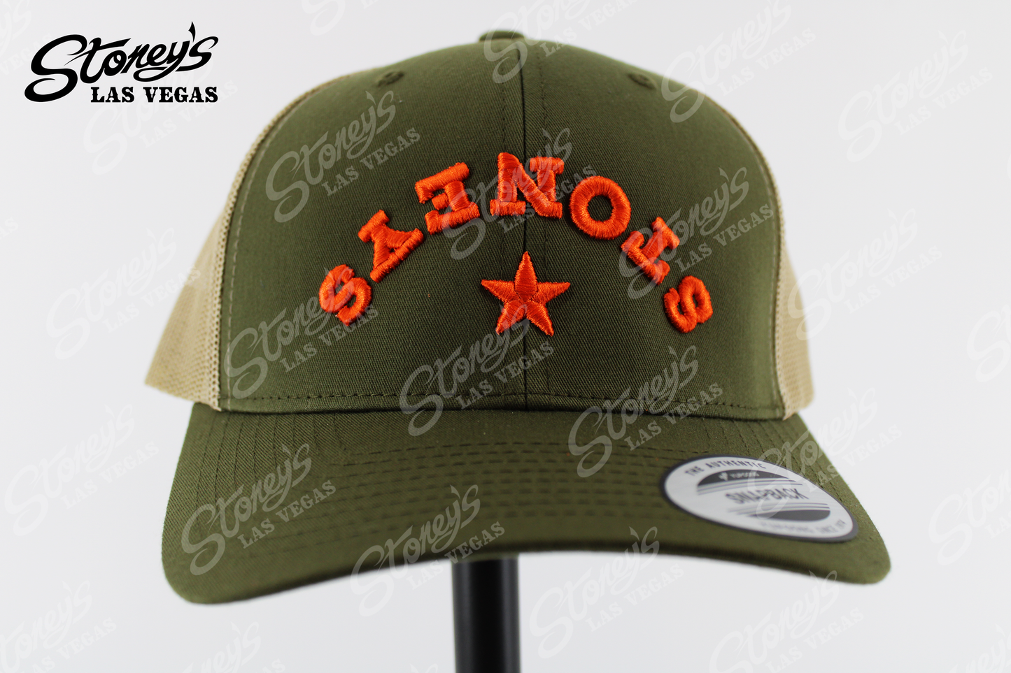 *Pre-Order* Stoney's Green & Orange Hat