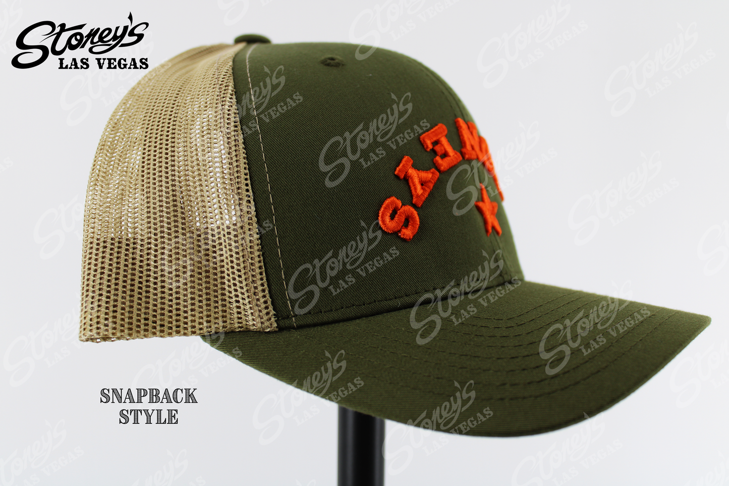 *Pre-Order* Stoney's Green & Orange Hat