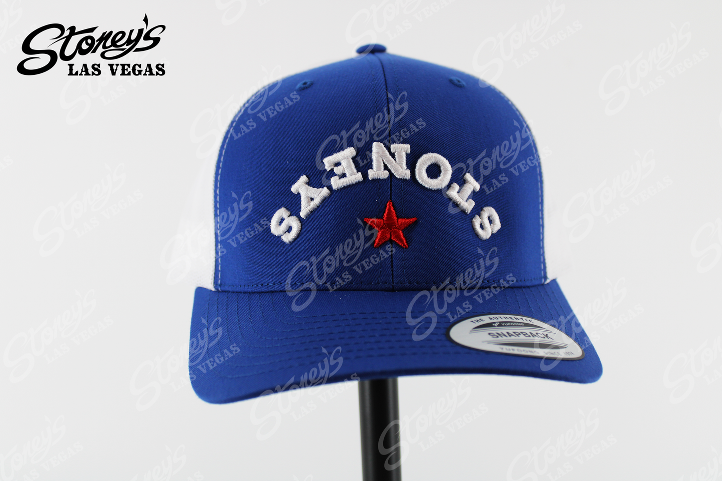 Stoney's Blue & White Hat
