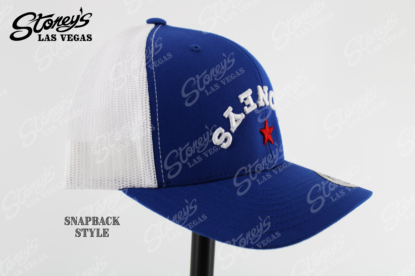 Stoney's Blue & White Hat