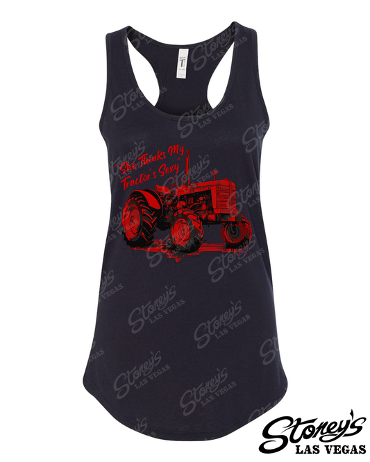 Stoney's La Vegas Sexy Tractor Tank Top