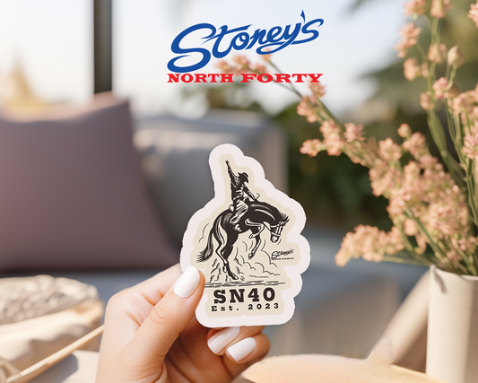 *Pre-Order* SN40 Buckin' Bronco Decal