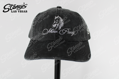 Show Pony Black/White Hat