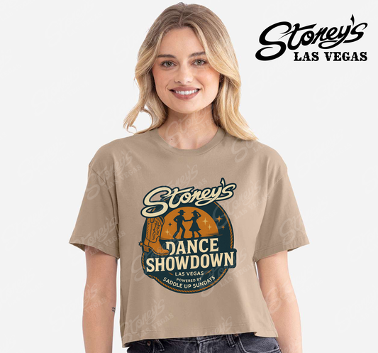 *Pre-Order* Saddle Up Sunday's Dance Showdown Crop Top